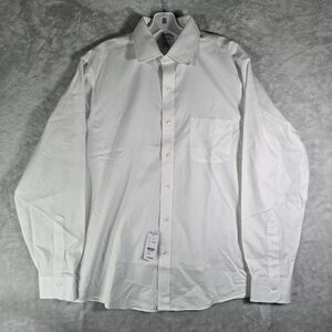 Brooks Brothers Regular Non-Iron All Cotton 15.5-34/35 English Collar White NWT
